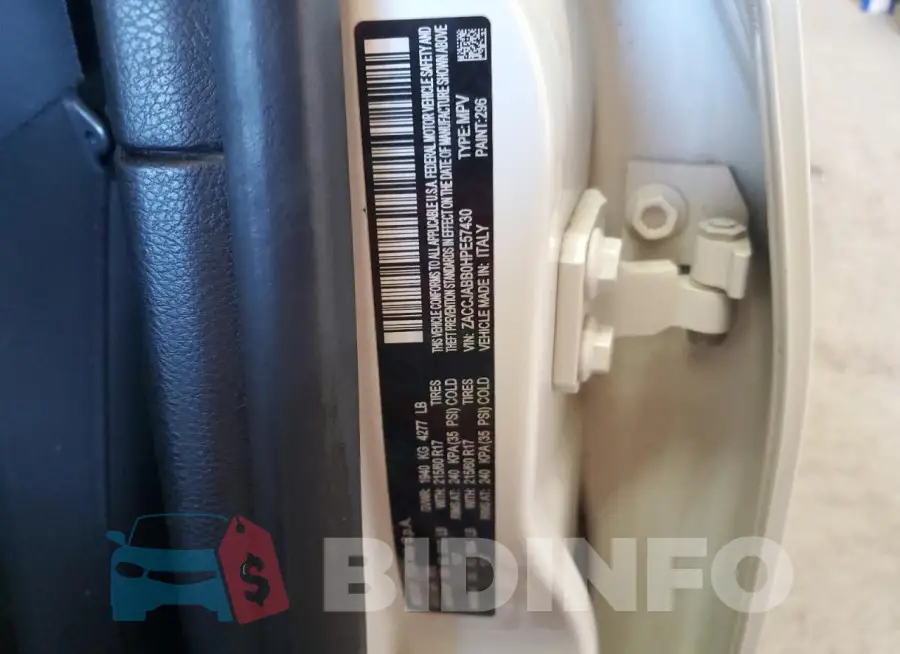 ZACCJABB0HPE57430 Photo# 13