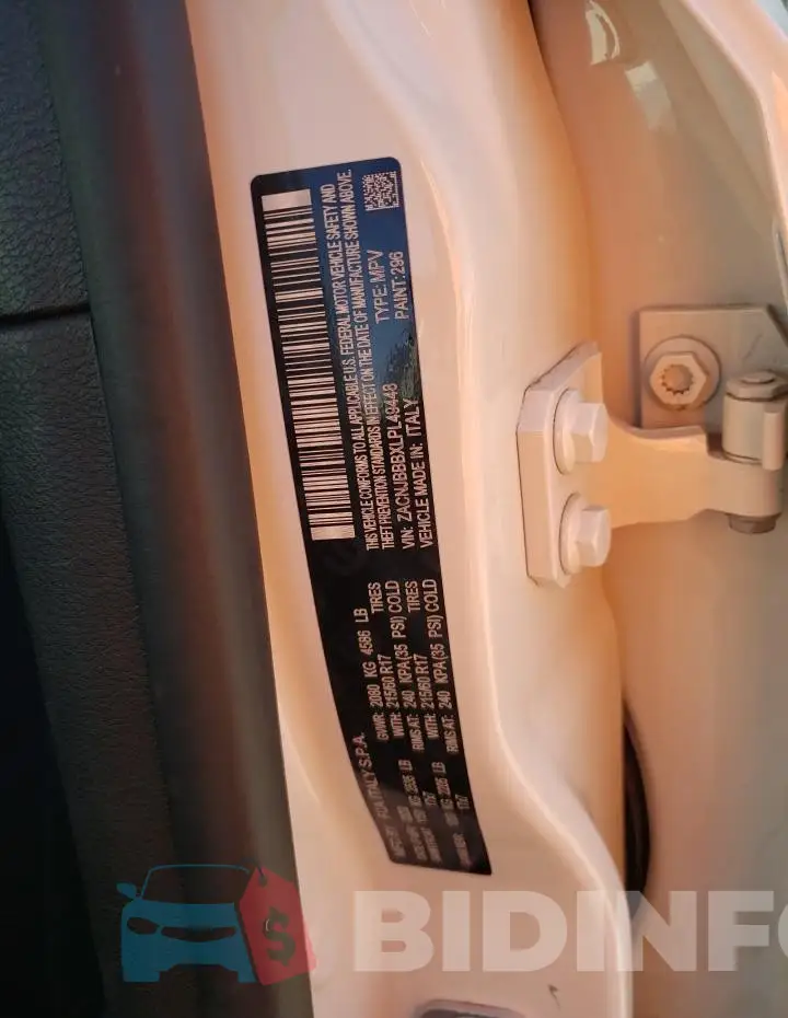 ZACNJBBBXLPL49448 Photo# 12
