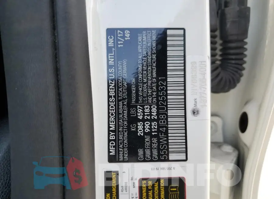 55SWF4JB8JU255321 Photo# 13
