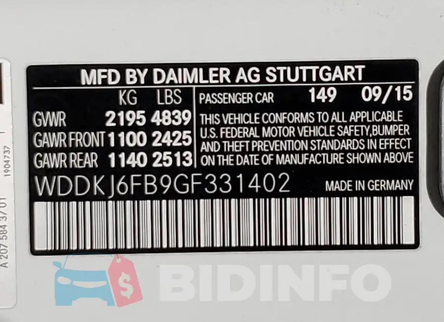 WDDKJ6FB9GF331402 Photo# 12