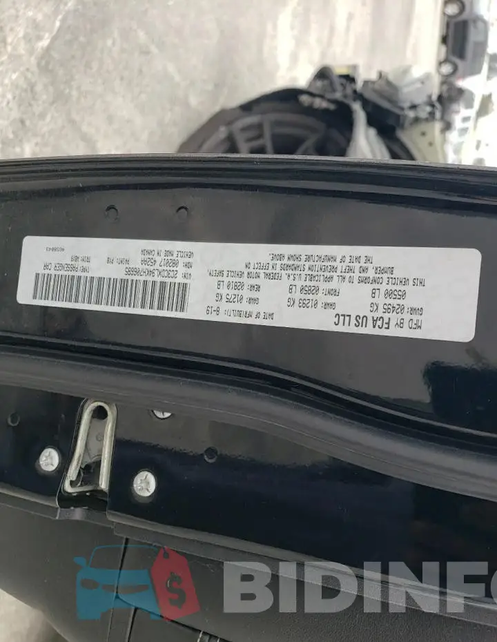 2C3CDXL94KH706685 Photo# 12