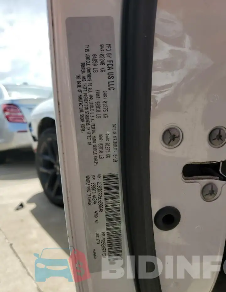 2C3CDZAG5KH699940 Photo# 12