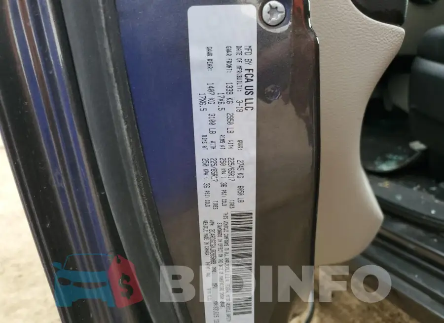 2C4RDGCGXJR265089 Photo# 13
