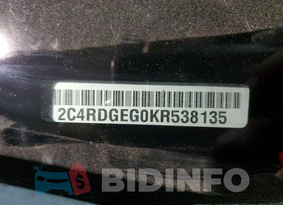 2C4RDGEG0KR538135 Photo# 13