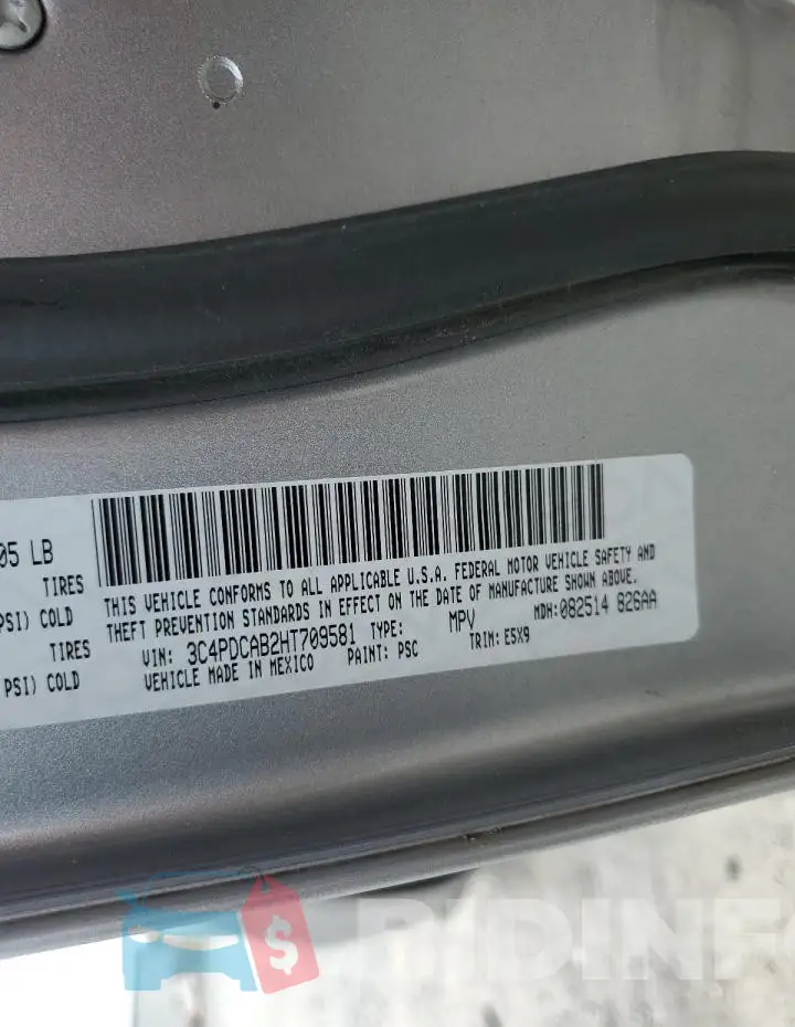 3C4PDCAB2HT709581 Photo# 12