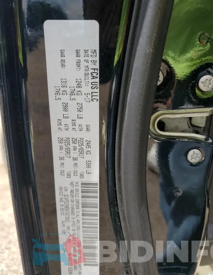 3C4PDCAB5HT673031 Photo# 13