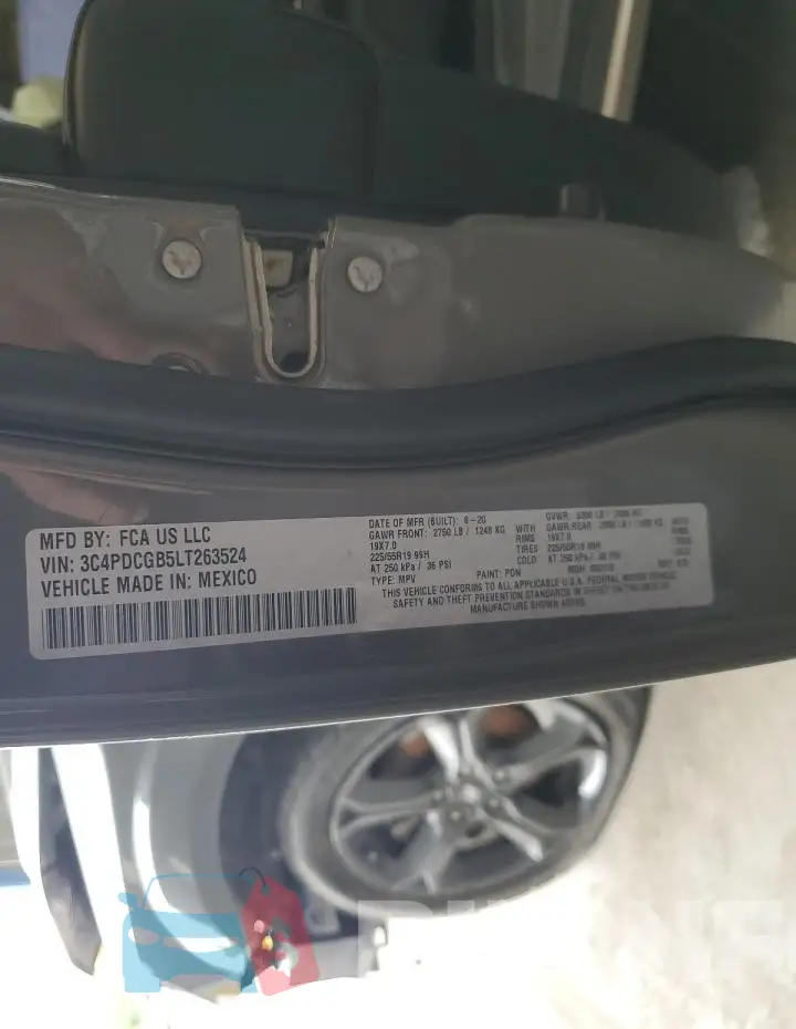 3C4PDCGB5LT263524 Photo# 13