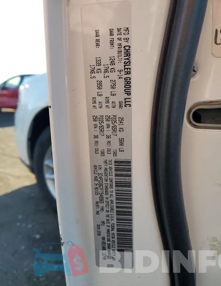 3C4PDDBG7FT548965 Photo# 13