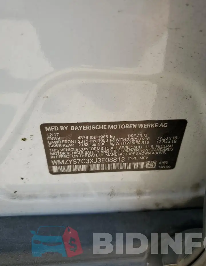 WMZYS7C3XJ3E08813 Photo# 12
