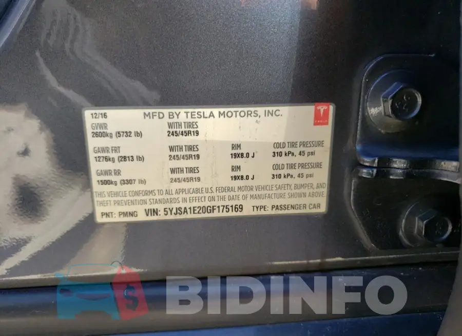 5YJSA1E20GF175169 Photo# 12