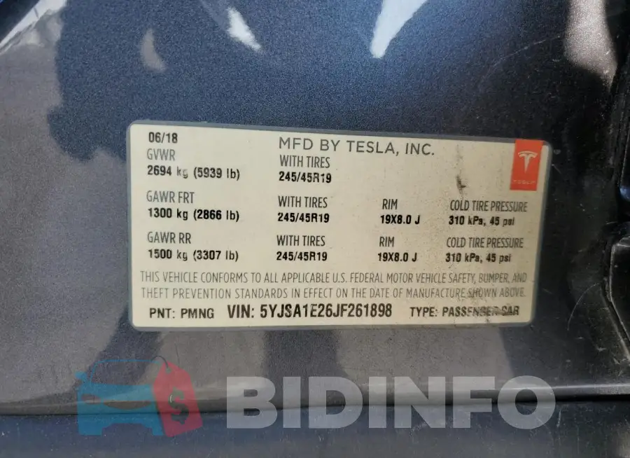 5YJSA1E26JF261898 Photo# 12