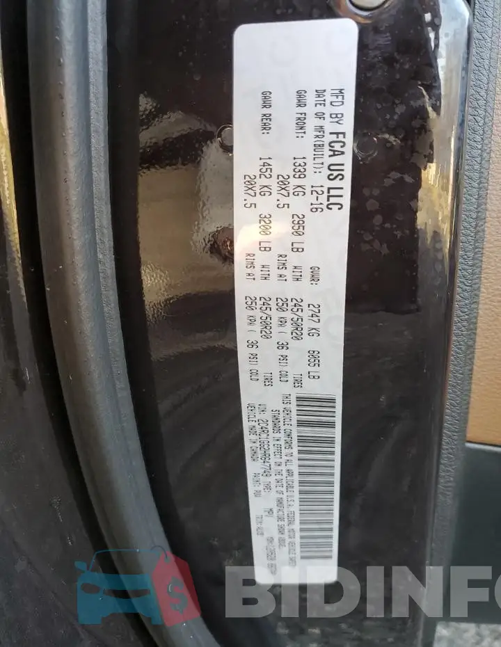 2C4RC1GG2HR647749 Photo# 13