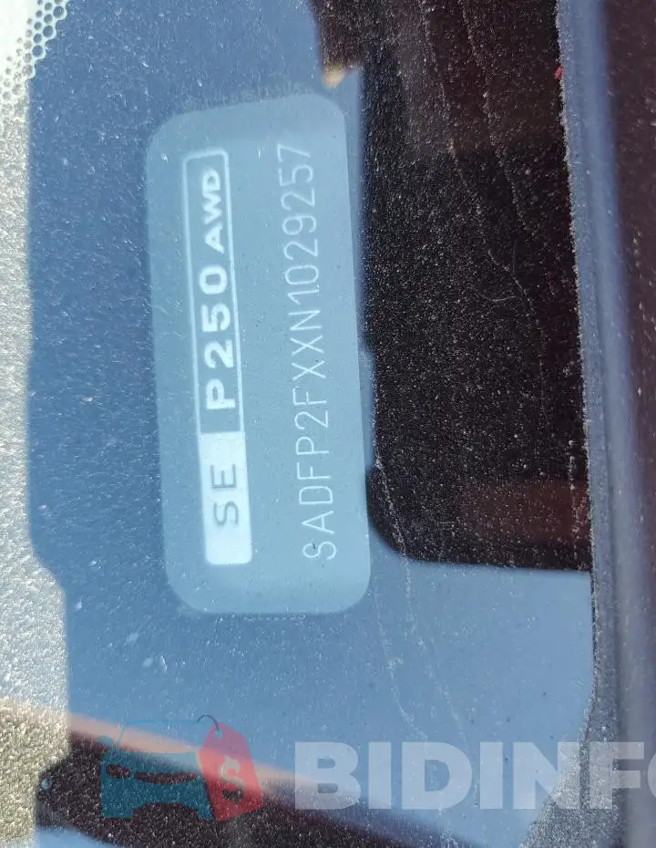 SADFP2FXXN1029257 Photo# 12