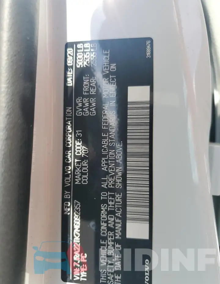 7JRA22TK7MG092357 Photo# 13
