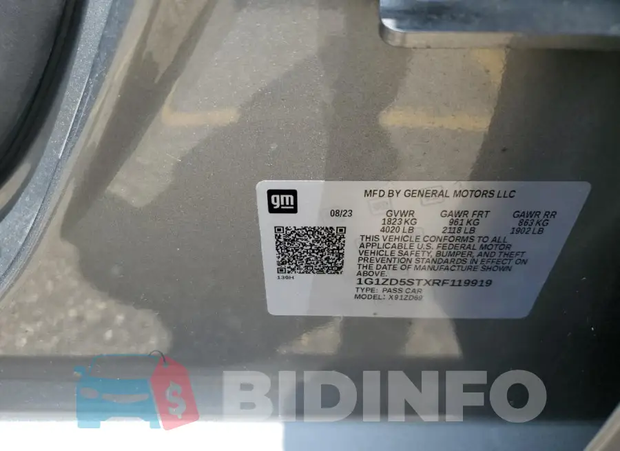 1G1ZD5STXRF119919 Photo# 13