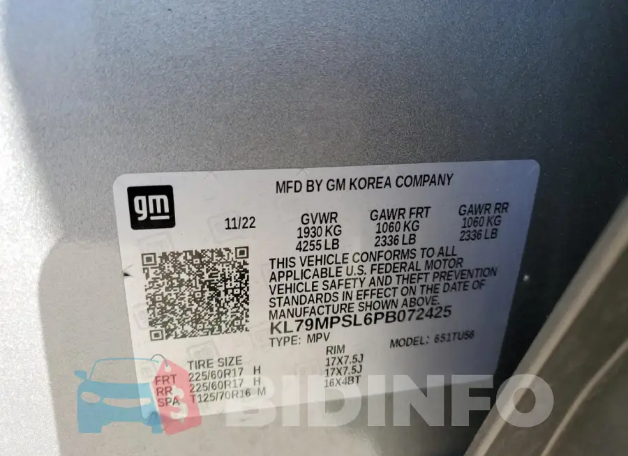 KL79MPSL6PB072425 Photo# 13