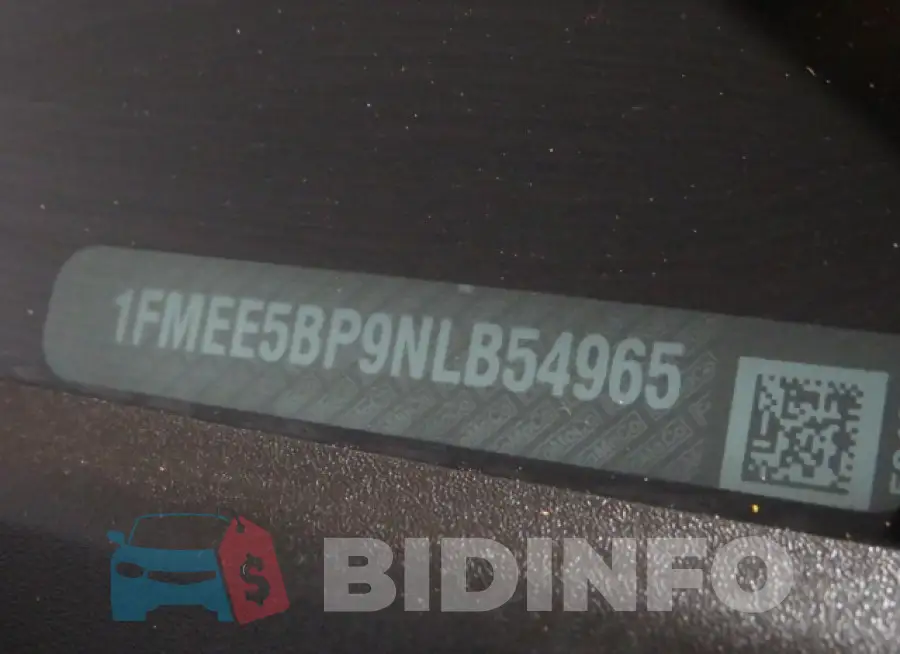 1FMEE5BP9NLB54965 Photo# 10