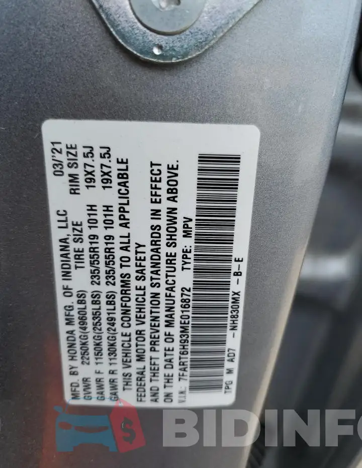 7FART6H93ME016872 Photo# 12