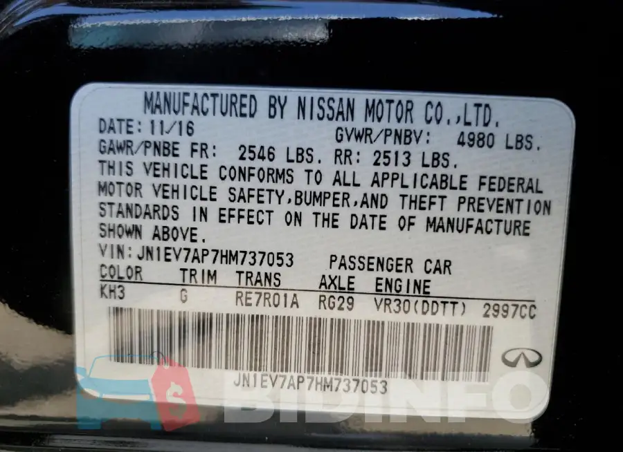 JN1EV7AP7HM737053 Photo# 12