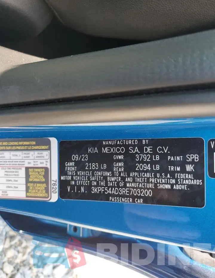 3KPF54AD3RE703200 Photo# 13