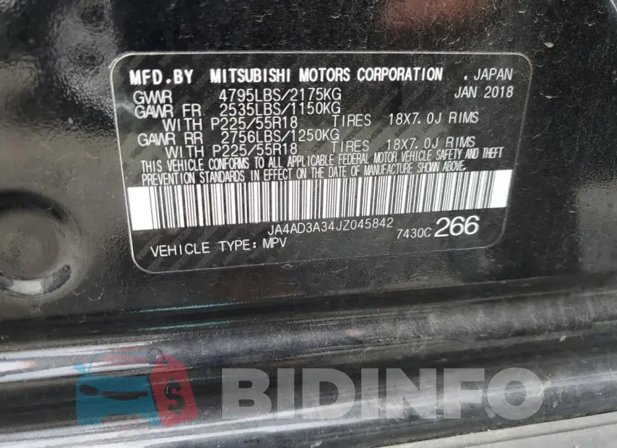 JA4AD3A34JZ045842 Photo# 13