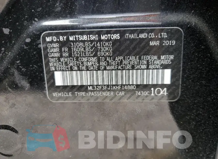 ML32F3FJ1KHF14880 Photo# 12