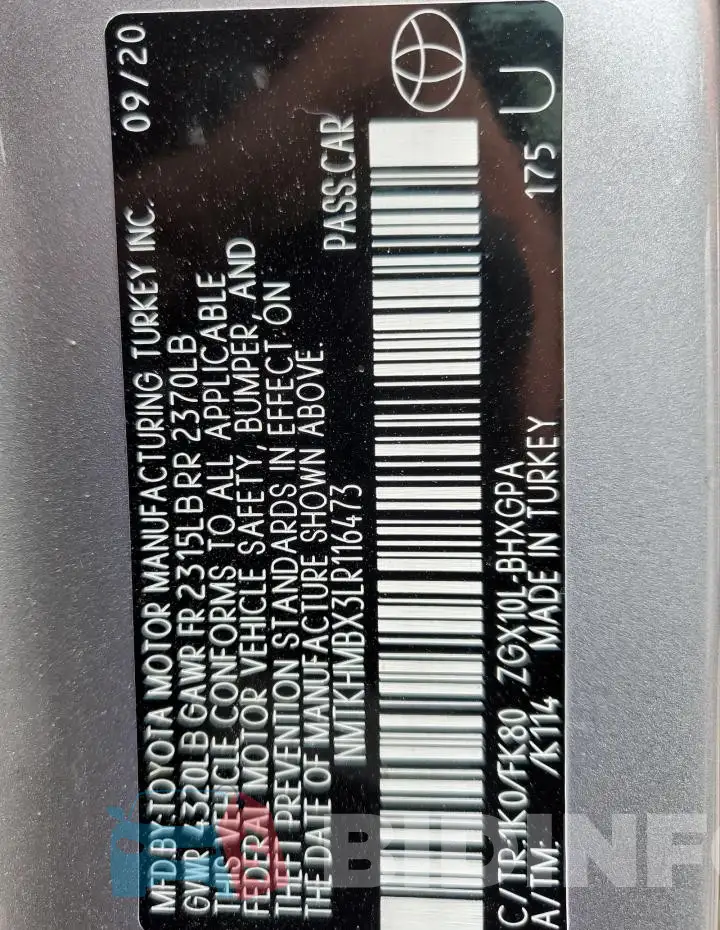 NMTKHMBX3LR116473 Photo# 12
