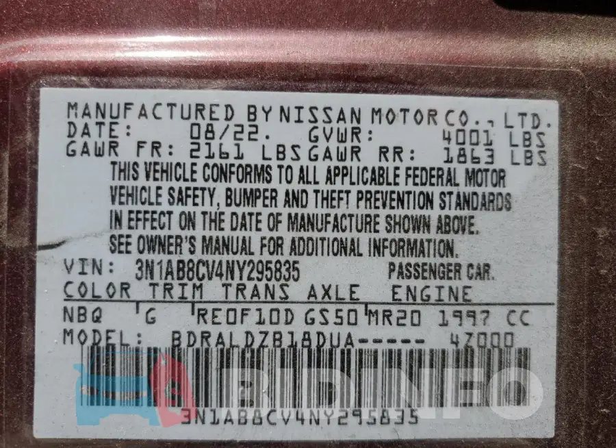 3N1AB8CV4NY295835 Photo# 12