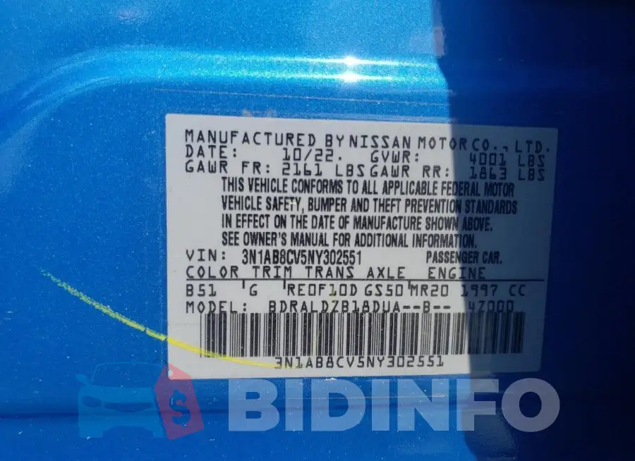 3N1AB8CV5NY302551 Photo# 12