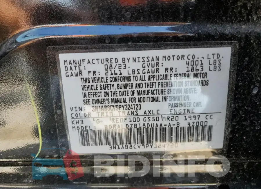 3N1AB8CV9PY324720 Photo# 12