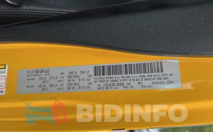 1C4BJWEG8FL683880 Photo# 10