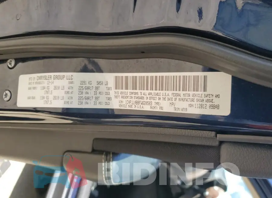 1C4PJLAB8FW620503 Photo# 12