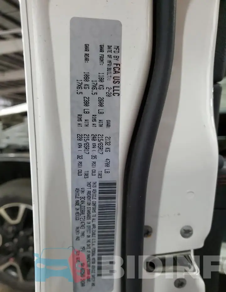 3C4NJDDB0LT214743 Photo# 13
