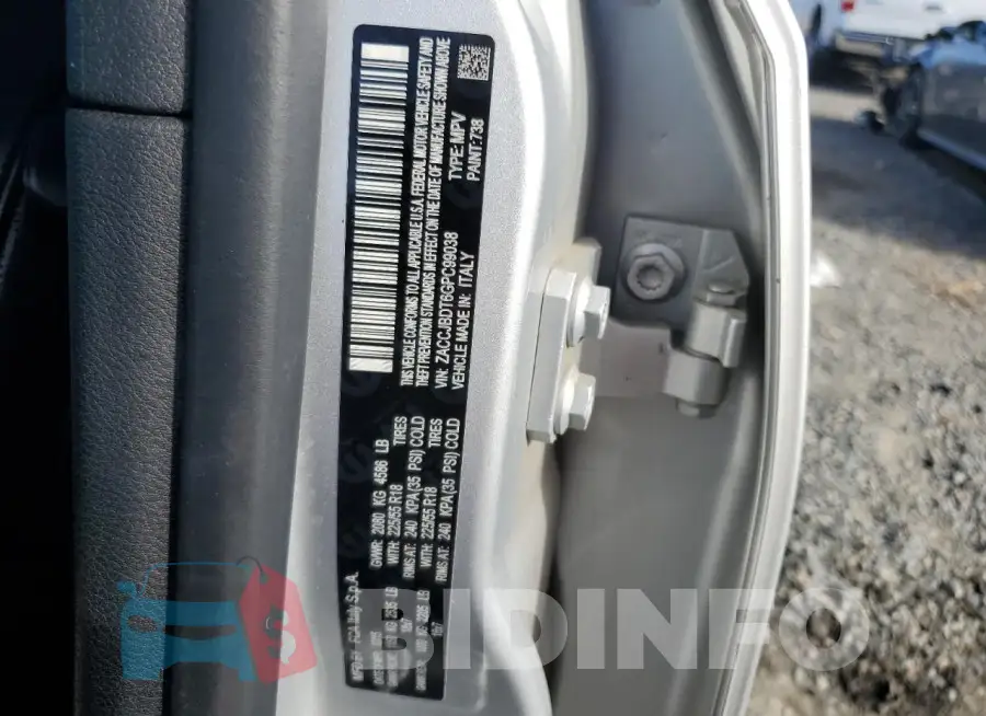 ZACCJBDT6GPC99038 Photo# 12