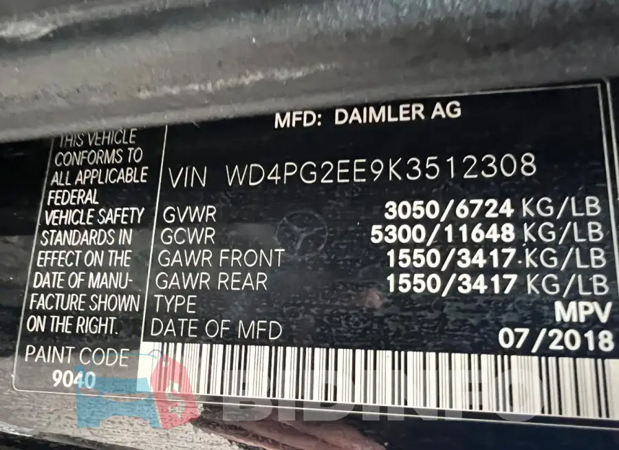 WD4PG2EE9K3512308 Photo# 10