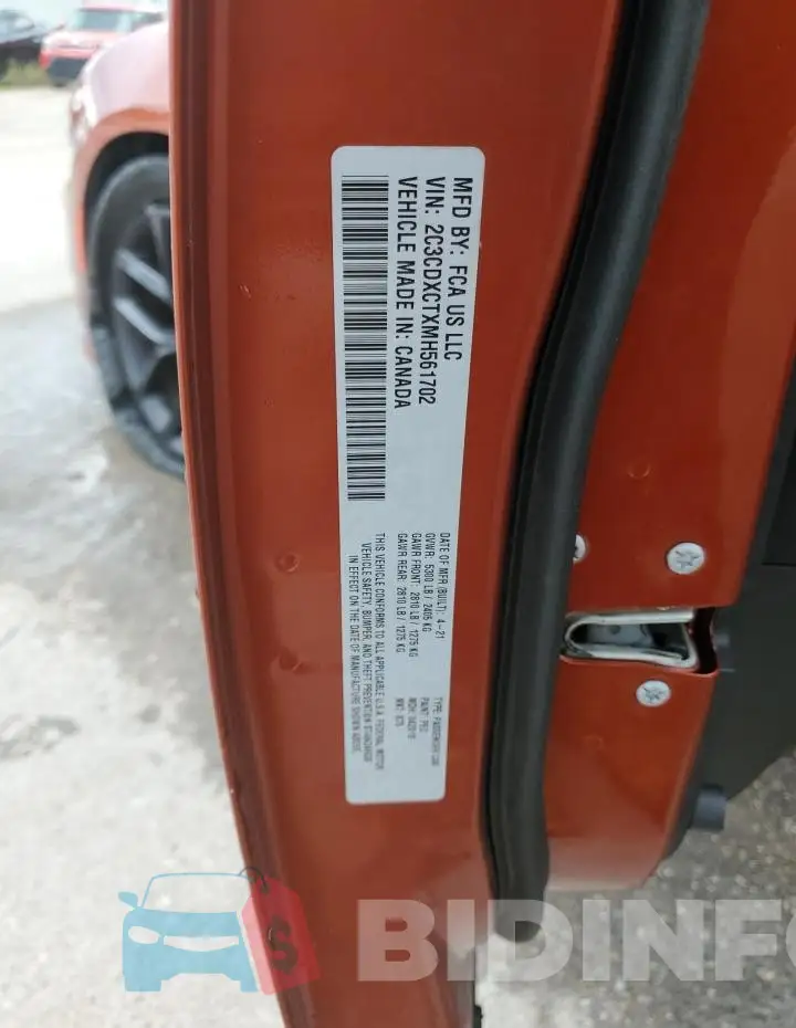 2C3CDXCTXMH561702 Photo# 12
