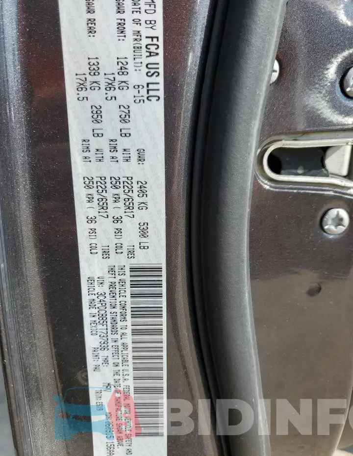 3C4PDCBB5FT737936 Photo# 13