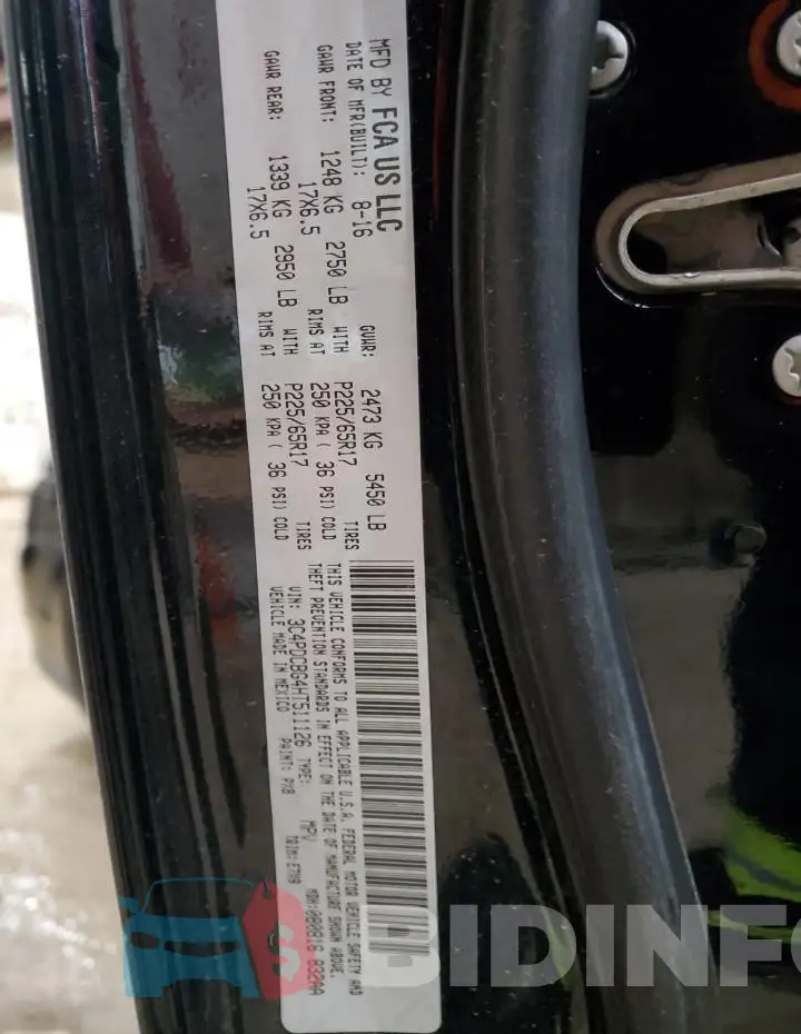 3C4PDCBG4HT511126 Photo# 14