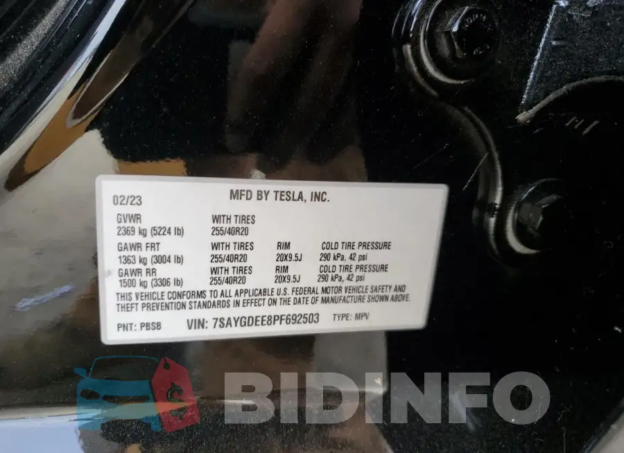 7SAYGDEE8PF692503 Photo# 12