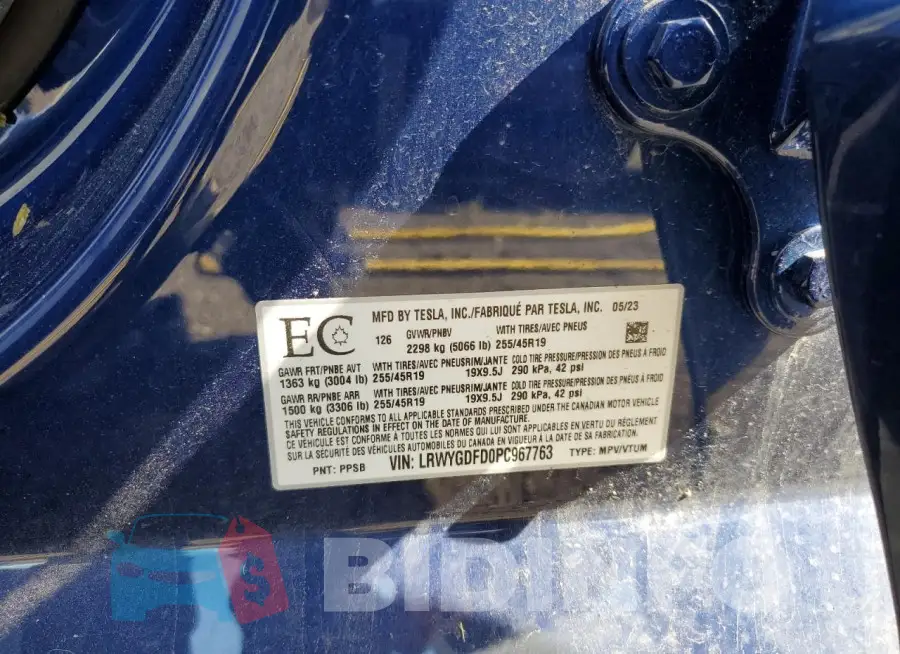 LRWYGDFD0PC967763 Photo# 13