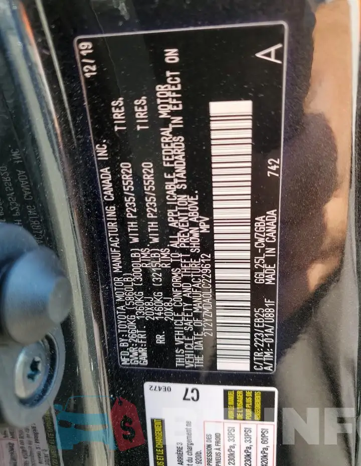 2T2YZMDA0LC229612 Photo# 13