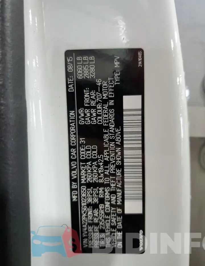 YV4A22PK5G1023650 Photo# 13