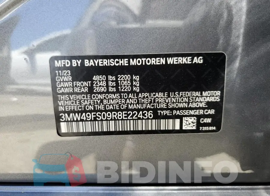 3MW49FS09R8E22436 Photo# 12