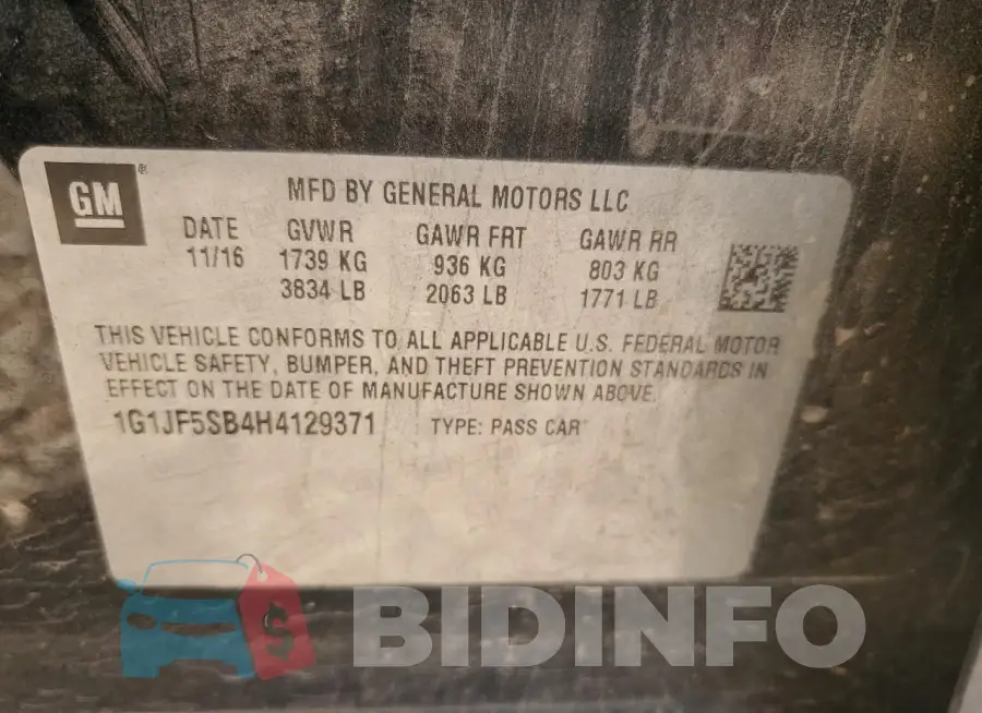 1G1JF5SB4H4129371 Photo# 12