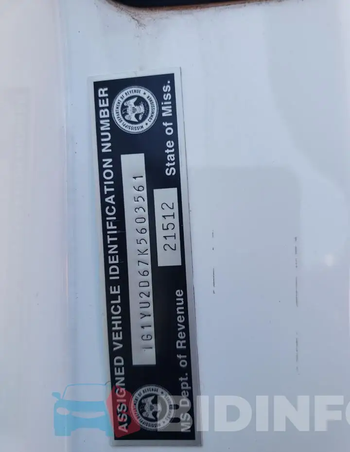 1G1YU2D67K5603561 Photo# 13