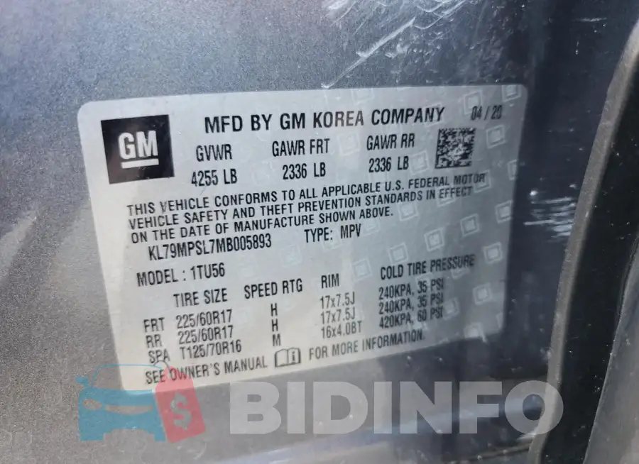 KL79MPSL7MB005893 Photo# 13