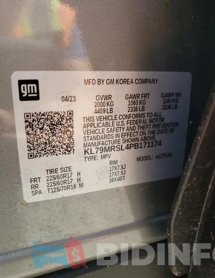 KL79MRSL4PB171174 Photo# 12