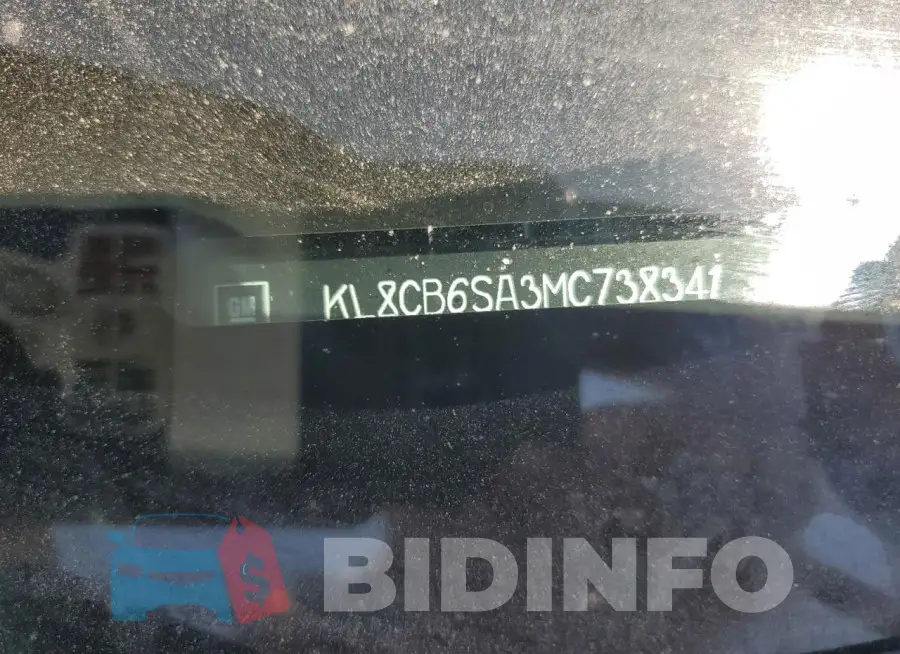KL8CB6SA3MC738341 Photo# 12