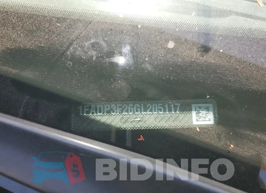 1FADP3F26GL205117 Photo# 12