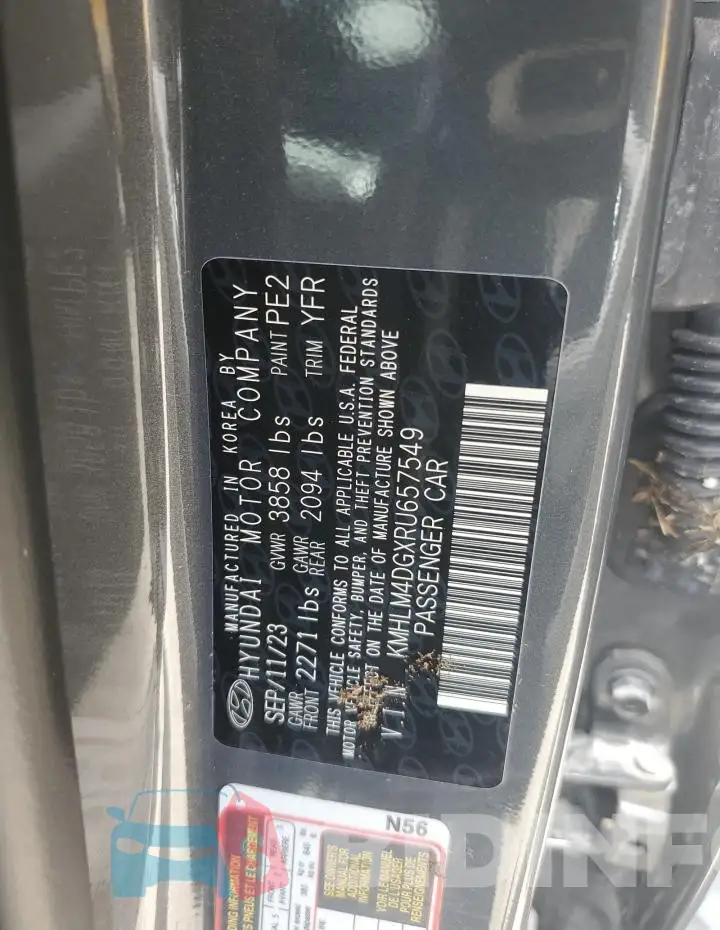 KMHLM4DGXRU657549 Photo# 13